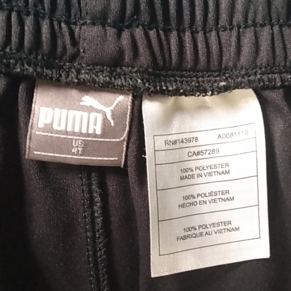 Puma athletic t-shirt and shorts 4t - Picture 5 of 7